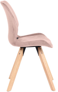 CLP 2er Set Stuhl Luna Samt – Produktabbildung 5