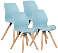 CLP 4er Set Stuhl Luna Kunststoff – Produktabbildung 8