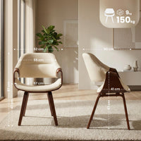 CLP Esszimmerstuhl Maira Kunstleder – Produktabbildung 2