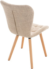 CLP Stuhl Elda Stoff natura – Produktabbildung 6
