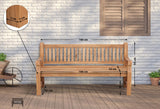 CLP Teakbank Daxon mit Sitzkissen 180 cm – Produktabbildung 3