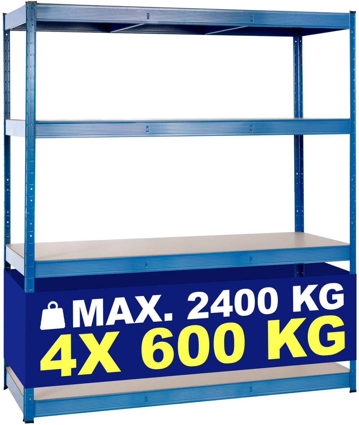 CLP Schwerlastregal 160x60x180 cm