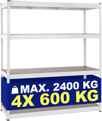 CLP Schwerlastregal 160x60x180 cm – Produktabbildung 8