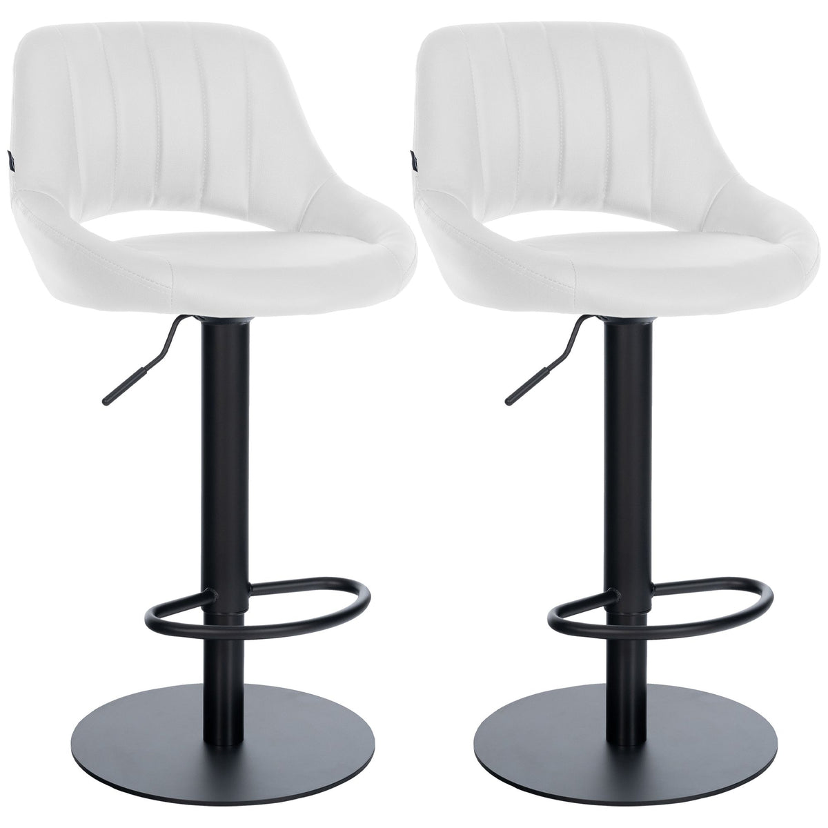 CLP 2er Set Barhocker HD Milet B Kunstleder