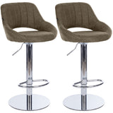 CLP 2er Set Barhocker HD Milet C Stoff – Produktabbildung 8