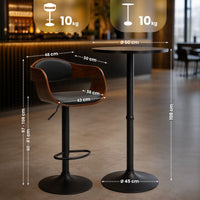 CLP 2er Bartisch Set Kivo – Produktabbildung 2