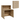 VERTO extendable desk that folds away into a cupboard – Artisan Oak colour