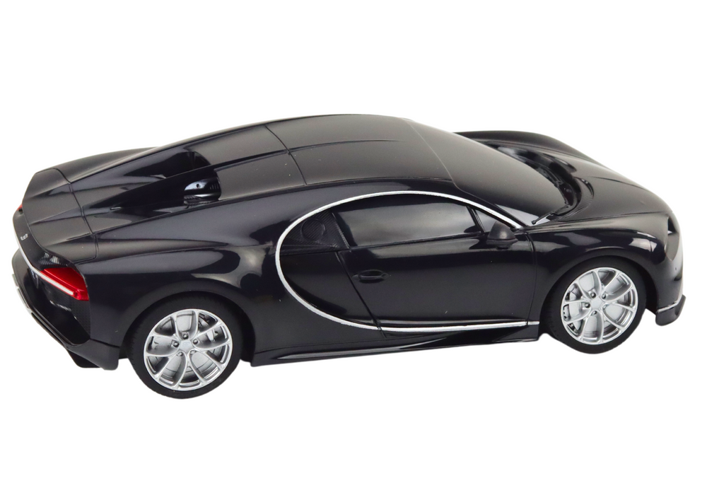 Rastar Bugatti Veyron Chiron ferngesteuertes Auto RC Schwarz 1:24 – Produktabbildung 3