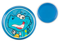 Frisbee flying disc with dinosaur blue 20 cm