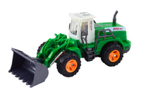 R/C Backhoe Loader Remote-controlled Lifting Arm Green (2)