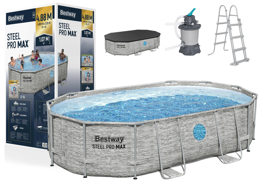 Rahmenpool 427 x 250 x 100 cm Bestway 56946