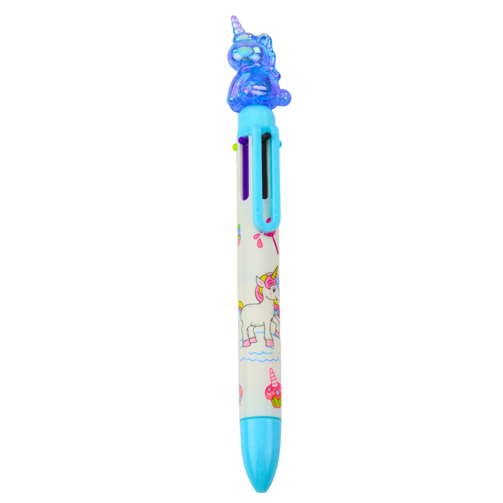 Multi-colored pen 6 colors unicorn figure 0.7 mm (2)