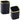 Brush organizer, four compartments, black, 12 x 9.5 cm
