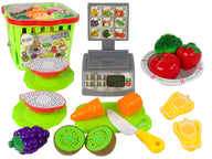 LEAN Toys Gemüseschneidekorb Ladenwaage