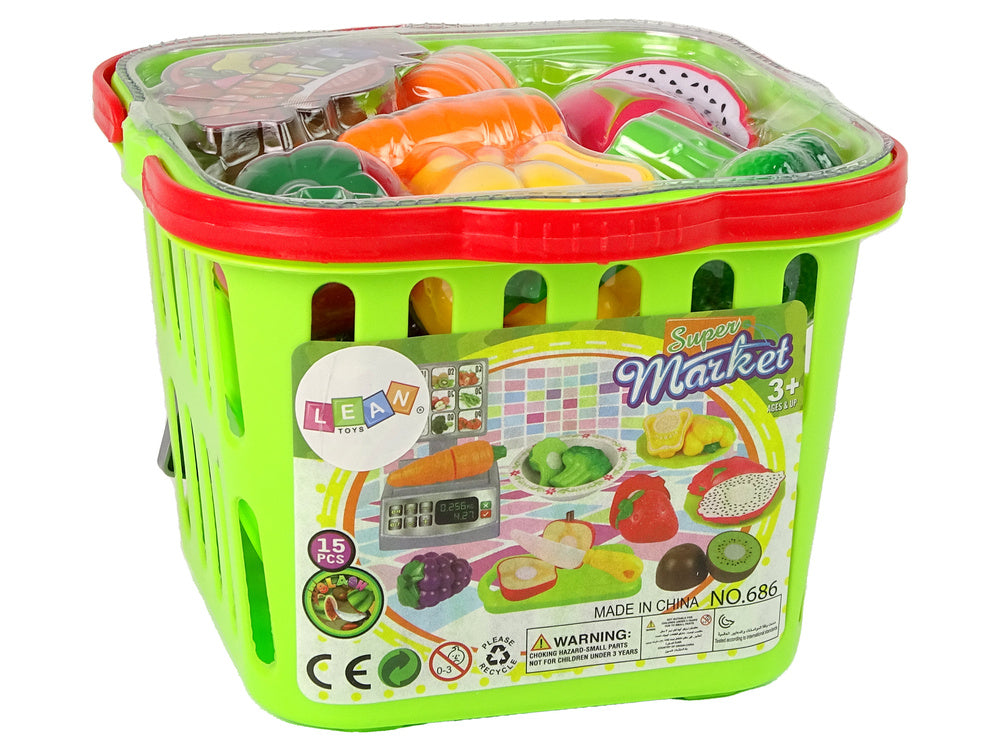 LEAN Toys Gemüseschneidekorb Ladenwaage – Produktabbildung 6