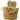 LEAN Kinderrucksack Plüschohren Verstellbarer Riemen Beige 22cm 4L