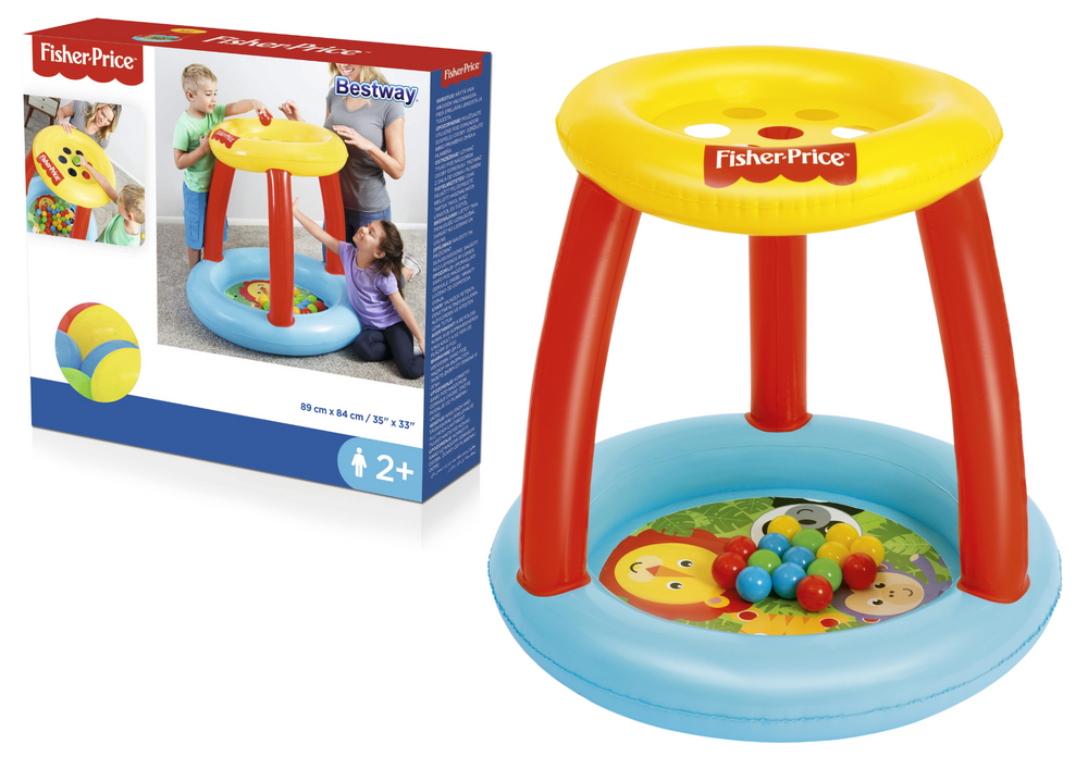 Aufblasbares Planschbecken mit Dach Fisher-Price Bestway 93541 – Produktabbildung 2