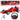 LEAN Toys Ferngesteuertes RC Rennauto Lenkrad Lichter Sounds 1:12 Rot