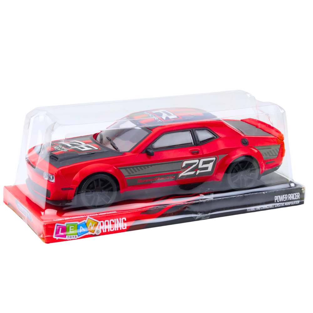 LEAN Toys Sportwagenrennen Heckantrieb Rot – Produktabbildung 4