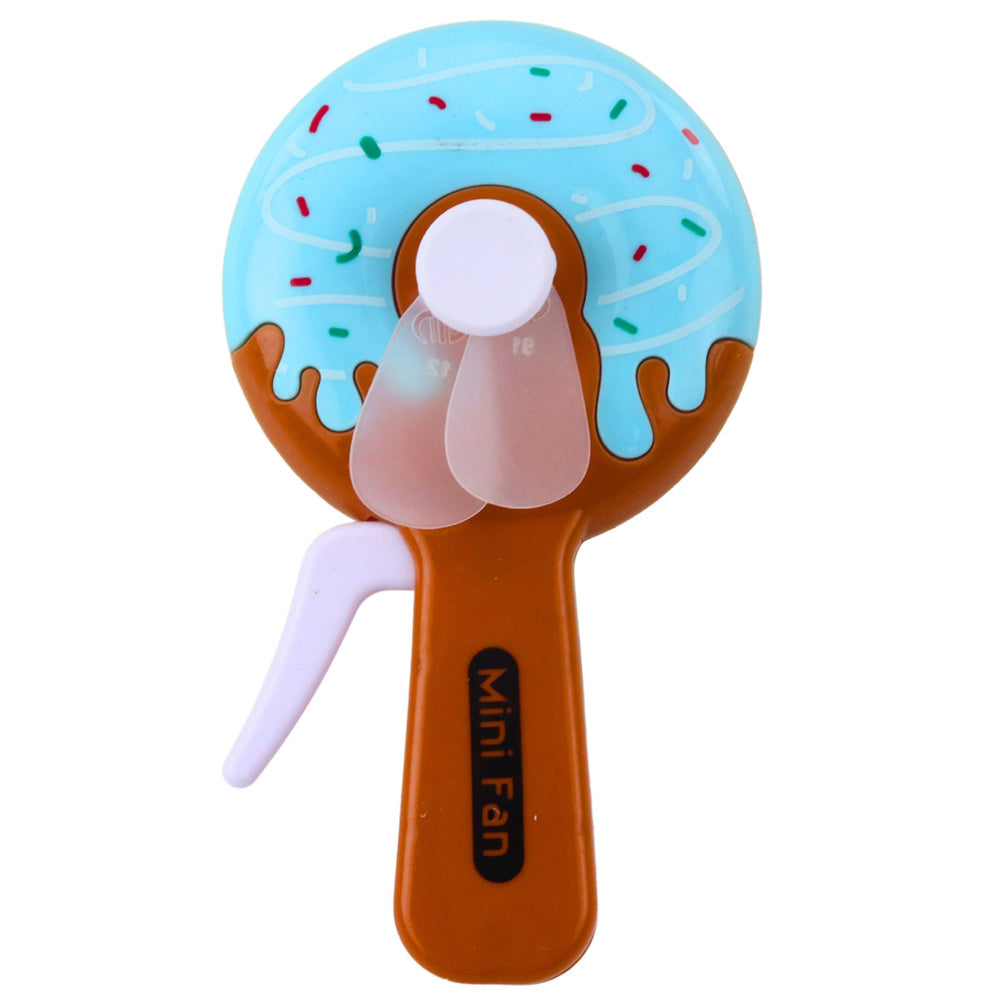 LEAN TOYS Mini-Donut-Windrad-Handfächer für Kinder, 4 Designs – Produktabbildung 4