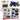 Motorcycle to assemble, screws, metal, 1:14, DIY, green-blue