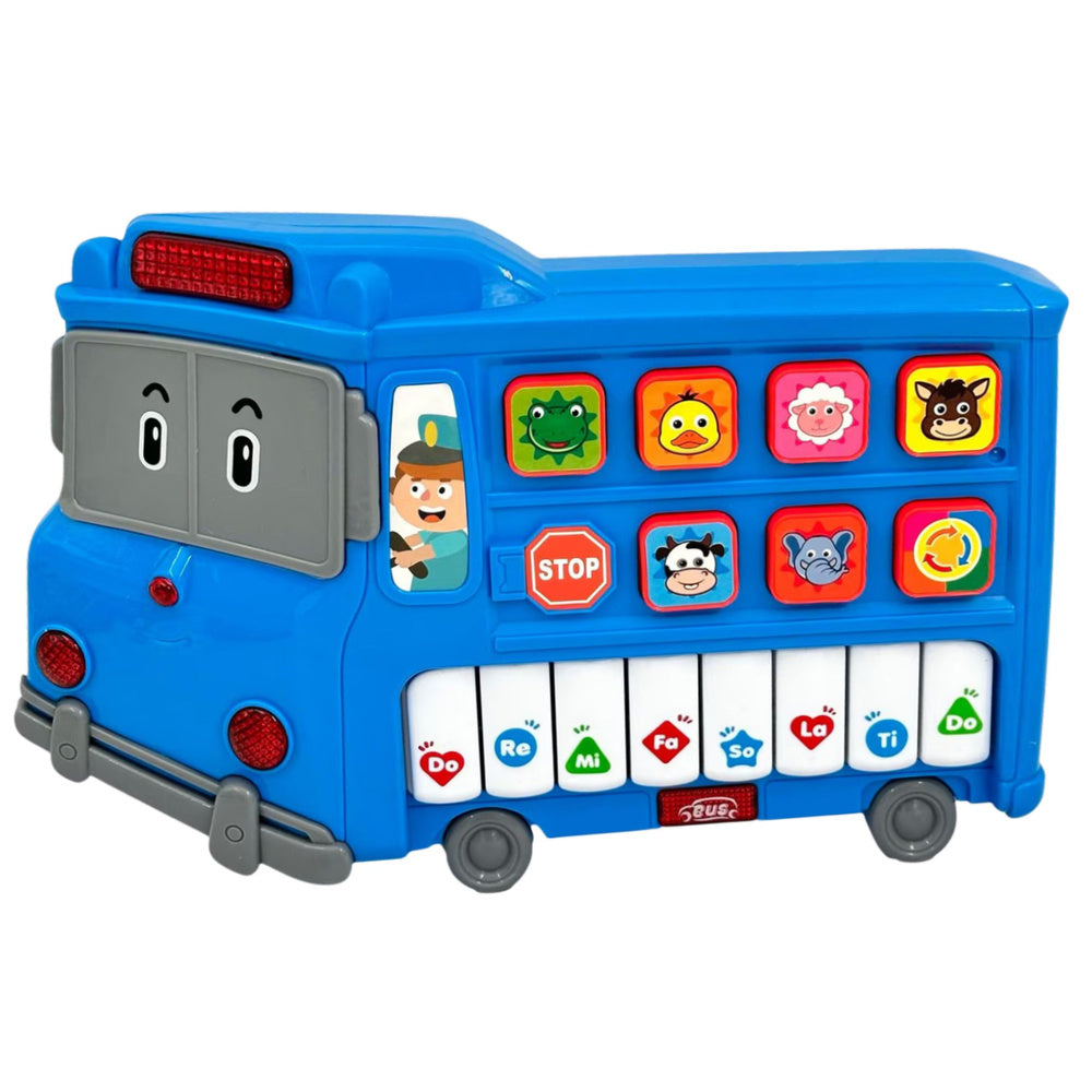 Educational E-Piano for Toddlers Blue Bus (2)
