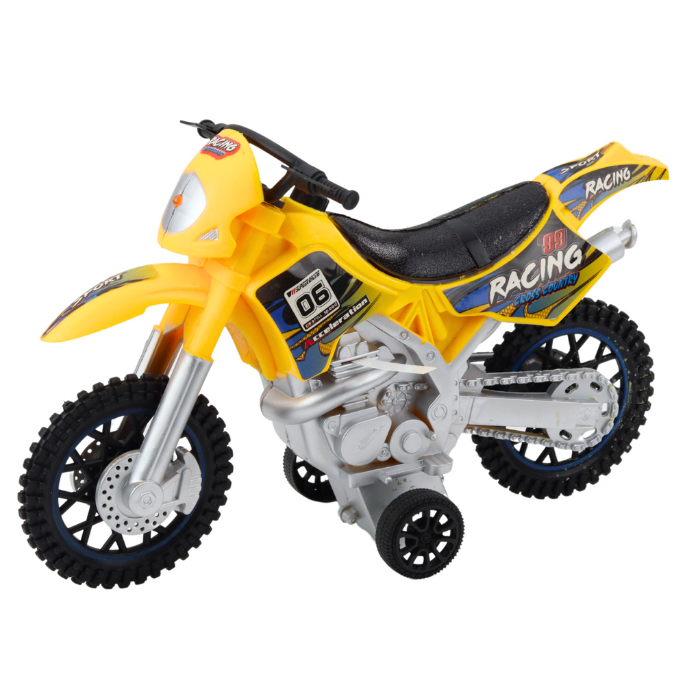 Motocross off-road ride lights sounds yellow (2)
