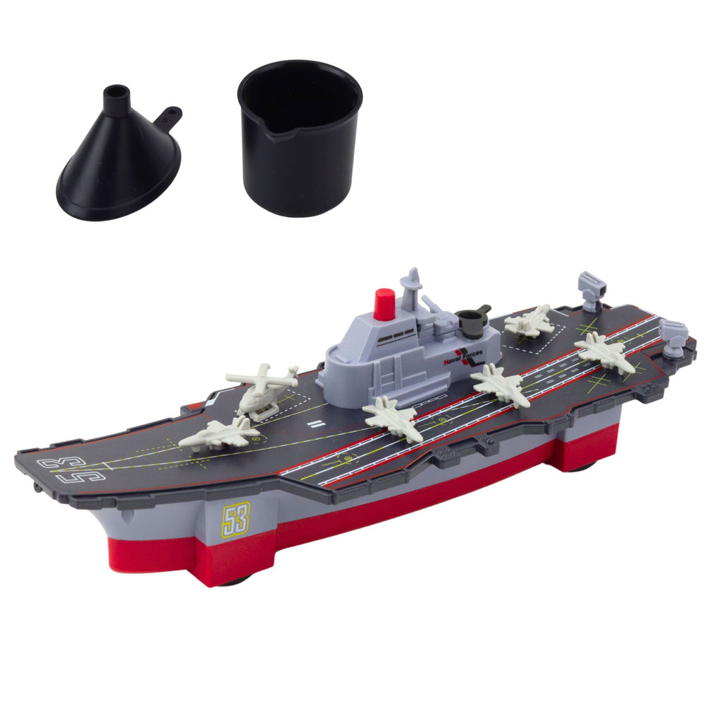 Aircraft carrier military ship propulsion water effect bucket funnel (2)