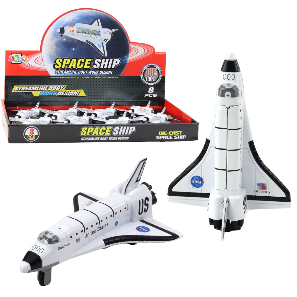 Spaceship metal retraction drive white markings