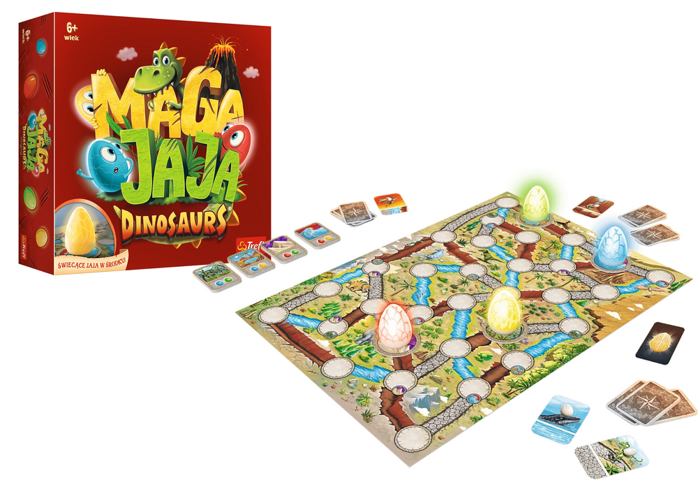 Magajaja Dinosaur Trefl Family Game 02281