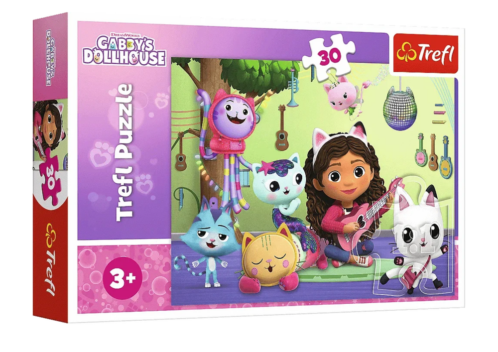 Trefl Puzzle Puzzle 30 Teile Gabi und ihr charmantes Trefl-Haus 18301
