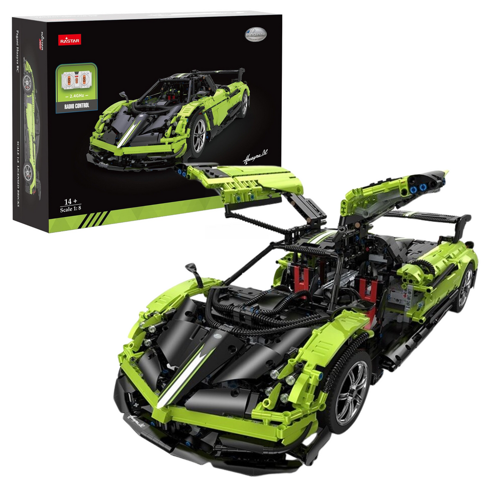 RC Pagani Huayra BC Building Blocks Car 1:8 Rastar (2)