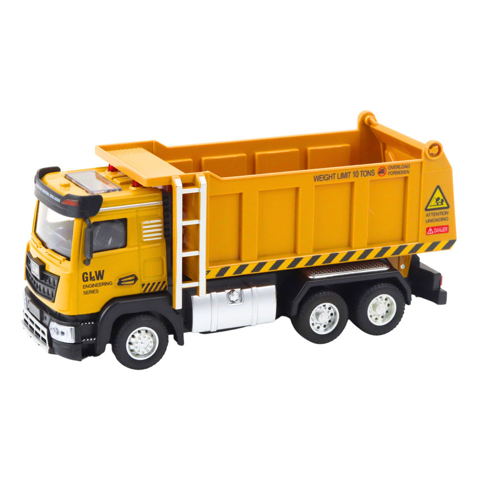 Construction vehicle yellow dump truck (2)