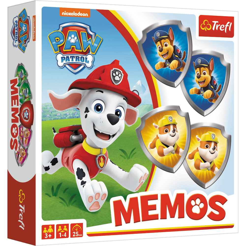 Paw Patrol Memory Game – Trefl 01892