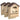 Bat box 3-piece set made of fir wood, bat house for hanging in gardens, 21.5 x 11.5 x 34 cm