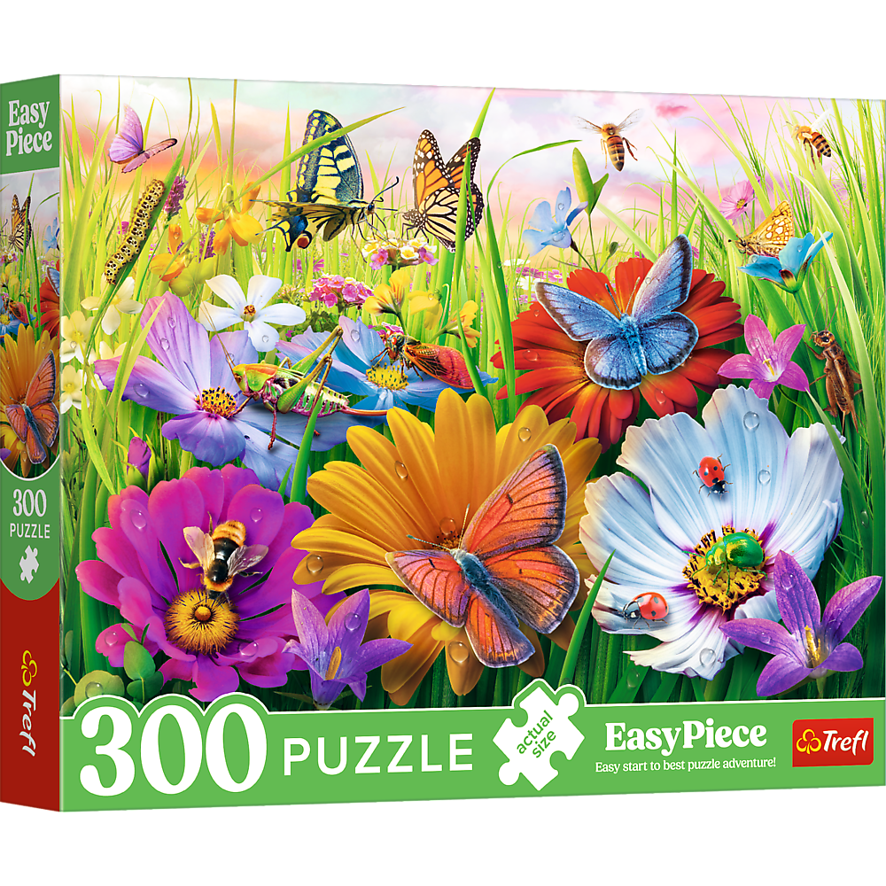 Puzzle - 300 EasyPiece - Insekten auf der Wiese Trefl 23103