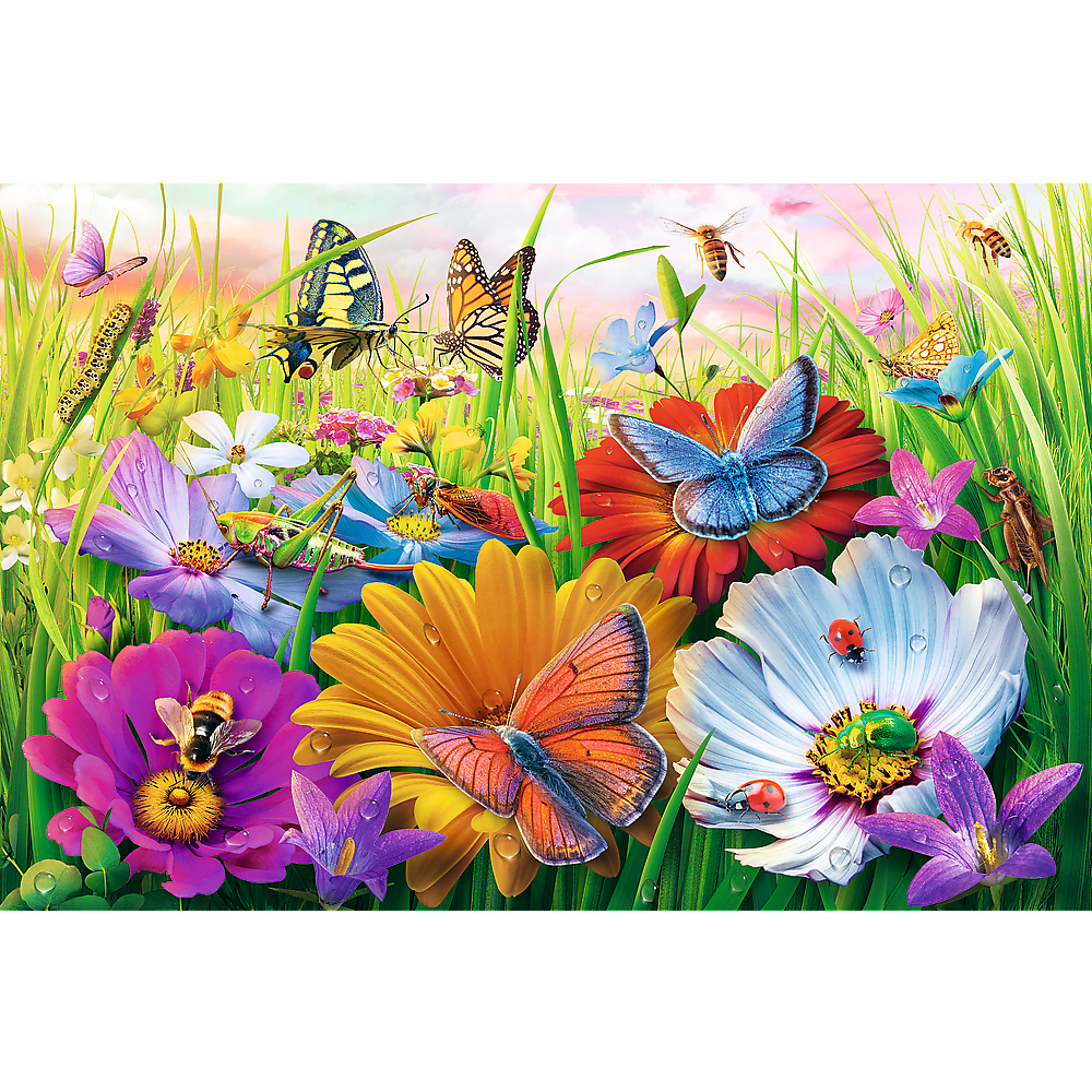 Puzzle - 300 EasyPiece - Insekten auf der Wiese Trefl 23103