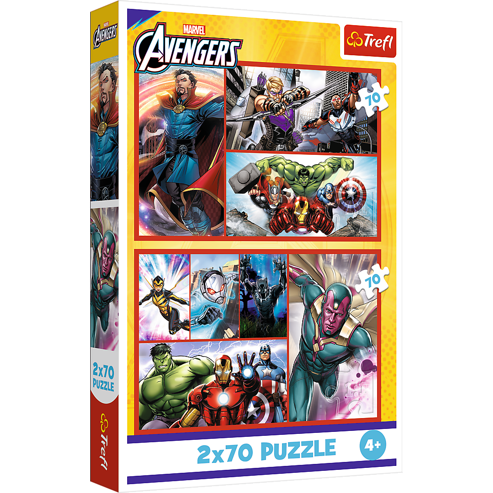 Trefl Puzzle Puzzle - 2x70 - Werde ein Held Trefl 34439