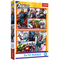 Trefl Puzzle Puzzle - 2x70 - Werde ein Held Trefl 34439
