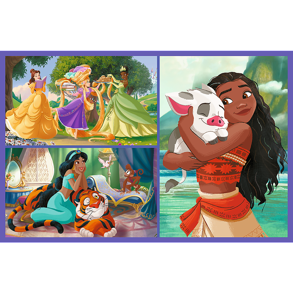 Trefl Puzzle Puzzle - 2x70 - Märchentage - Disney Prinzessinnen 34440 – Produktabbildung 2