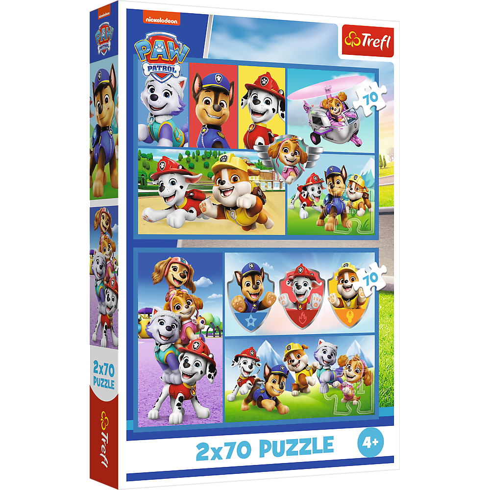 Trefl Puzzle Puzzle - 2x70 - Paw Patrol-Regeln Trefl 34441