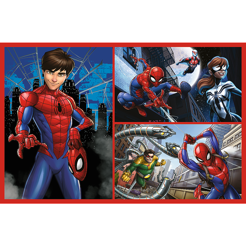 Trefl Puzzle Puzzle - 2x70 - Spinnengeschichten - Disney Marvel Spiderman Trefl 34443 – Produktabbildung 2
