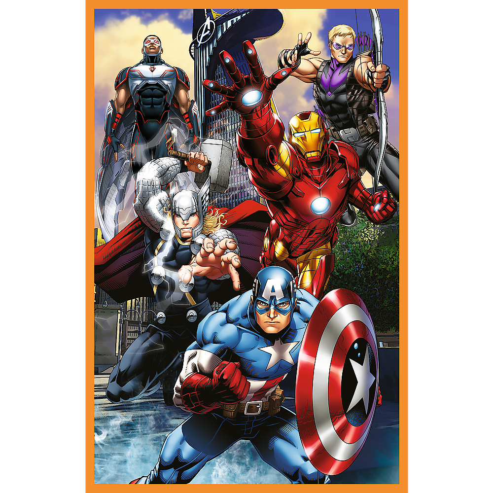 Trefl Puzzle Puzzle - 3x80 - Tage voller Action - Disney Marvel The Avengers Trefl 34883 – Produktabbildung 2