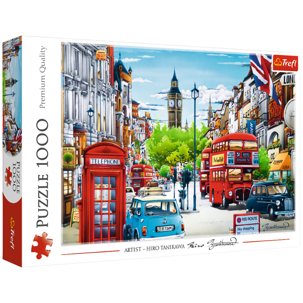 Trefl Puzzle Puzzle - 1000 – Straße in London – Trefl 10557
