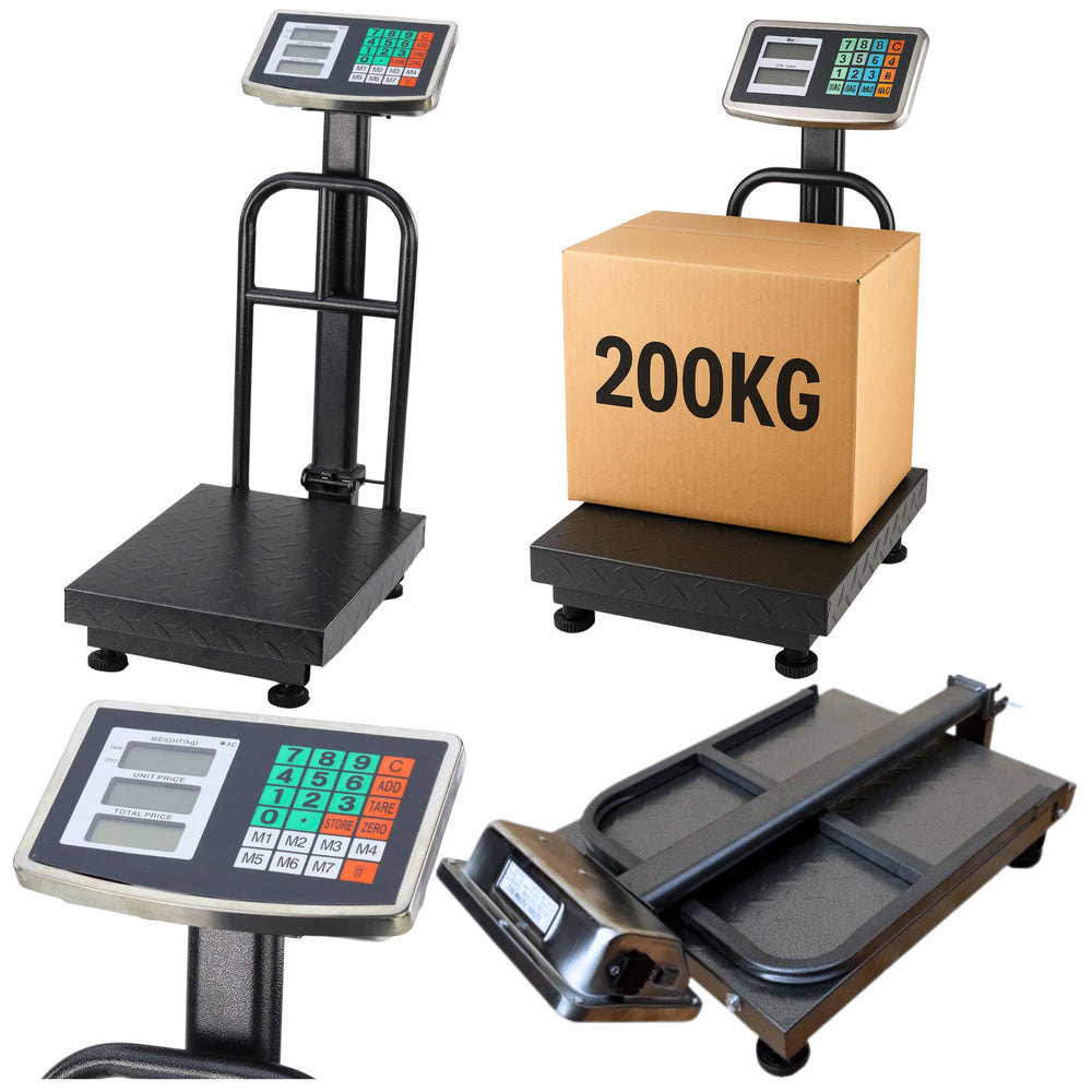 LEAN LCD Elektronische Waage Plattform Lager Genauigkeit bis zu 20g 200kg
