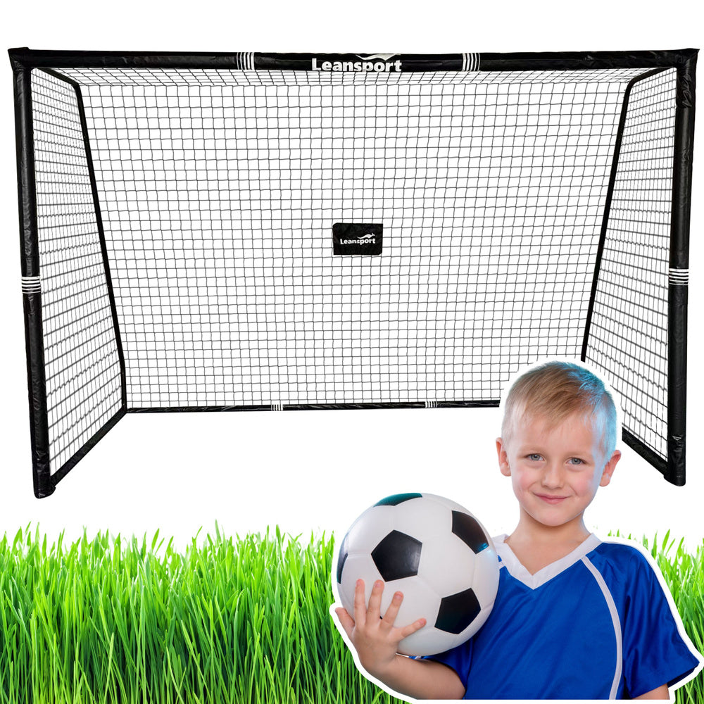 Portable metal soccer goal for children 300×200×120cm