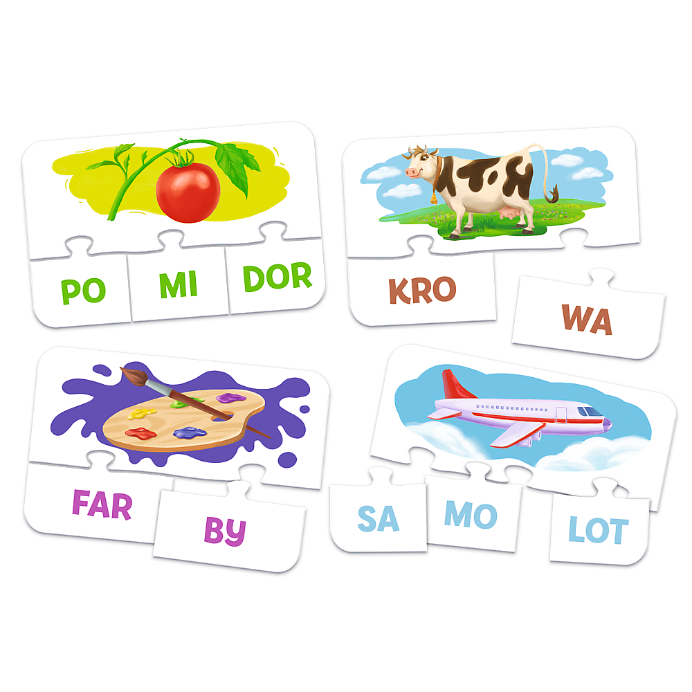 GAME - Syllables / Little Explorer Trefl 02813 (2)