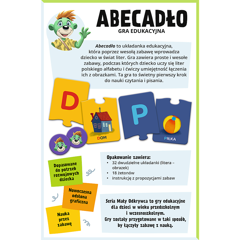 GAME - Alphabet / Little Explorer Trefl 02811 (2)