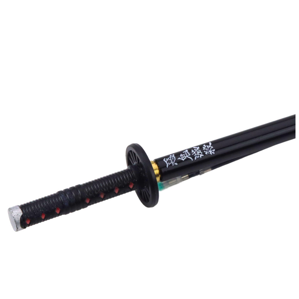 LEAN Kugelschreiber Katana Schwert Anime Metall Schwarz Tinte Austauschbare Mine Schwarz – Produktabbildung 2