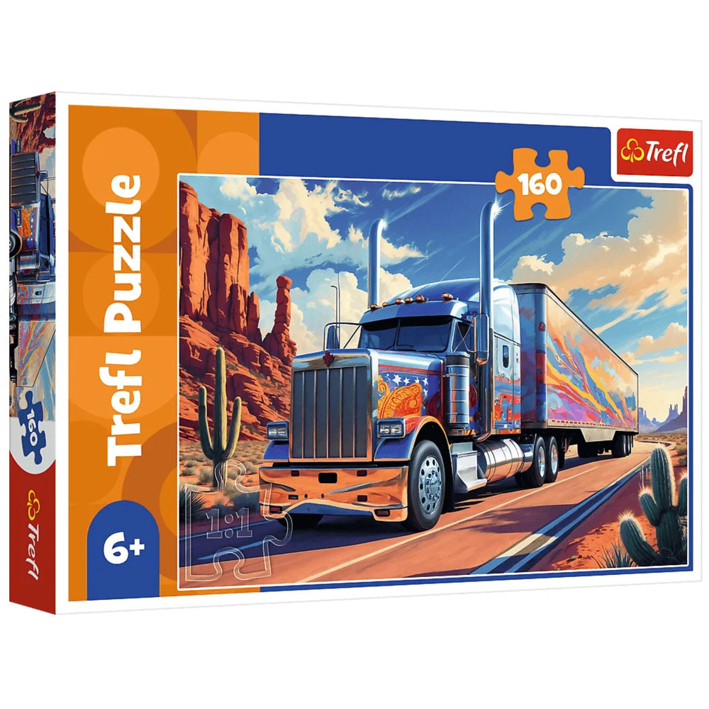 Trefl Puzzle Puzzle 160 - LKW auf der Straße Trefl 15413